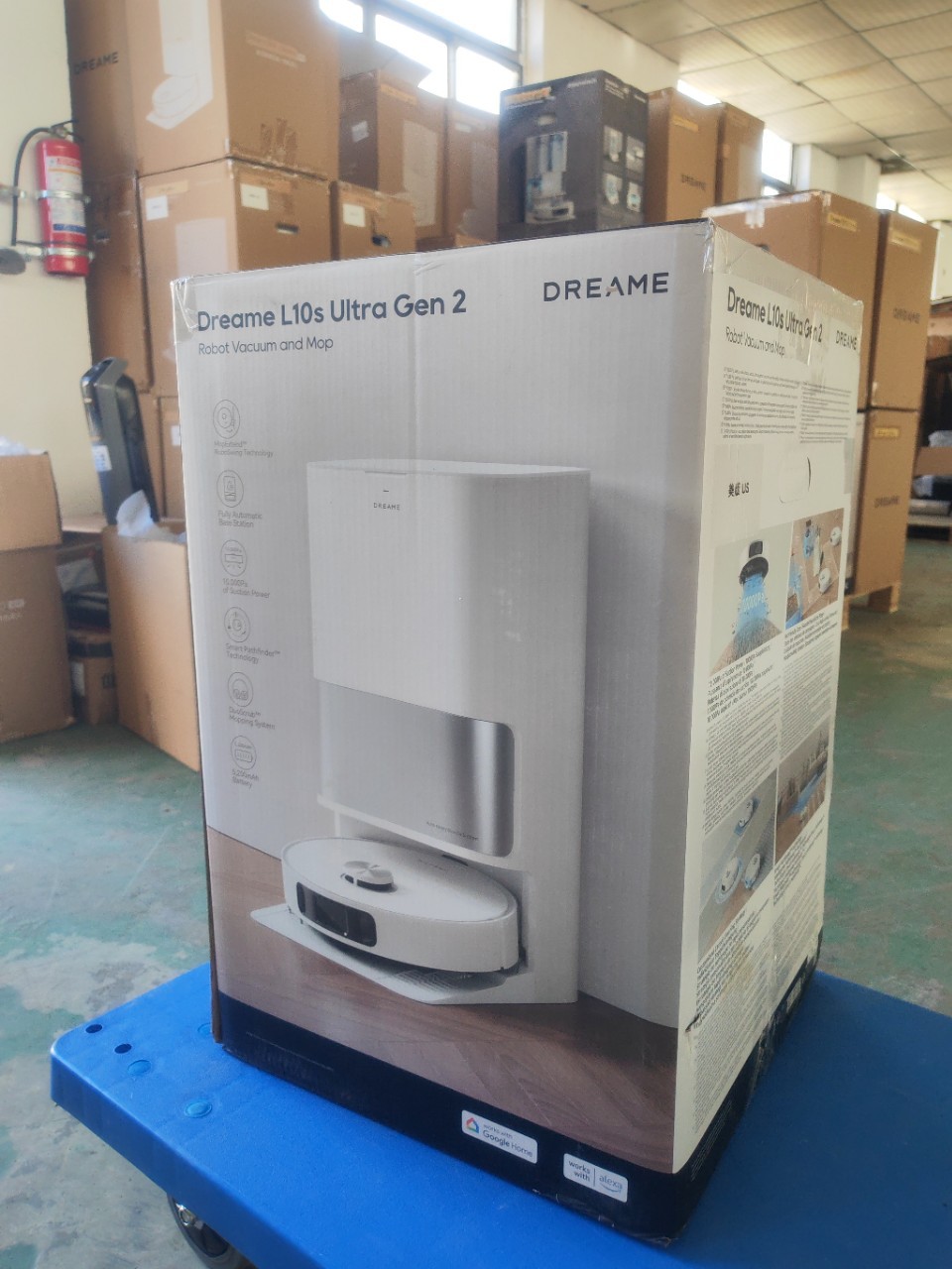 Dreame Overseas Version Mockup Floor Sweeping Robot Dropshipping Cooperation