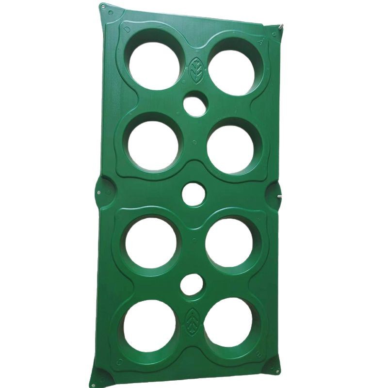 Eight-Hole Ecological Floating Island Aquatic Plant Planting Floating Board River Greening Water Floating Bed Purification Floating Island Water Quality Purification