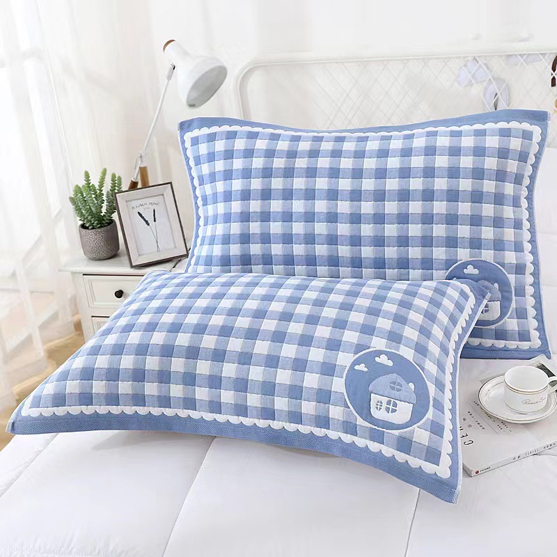 Подушка-Чехол из марли, домашний хлопок, для взрослых, студентов, увеличенная и утолщенная, класс A, оптовая продажа