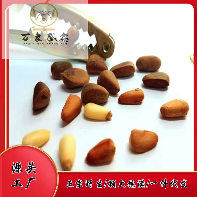 Кедровые орехи из региона Циньба, прямая поставка от производителя, новый урожай 2023 года, оптовая прямая поставка в Луннань