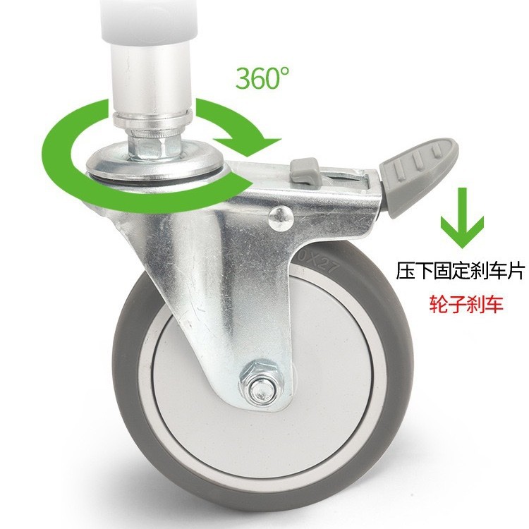 Household Multifunctional Wheeled Toilet Chair for the Elderly Bathroom Non-Slip Bath Chair Pregnant Women Folding Mobile Toilet Seat