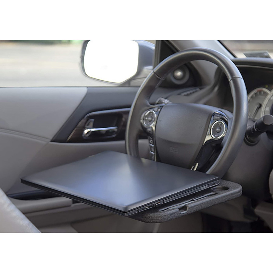 Car steering wheel dining table car notebook bracket car multi-function tray tray storage rack computer table tray