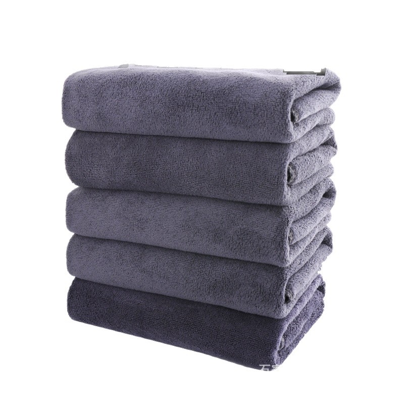 Towels for Barber Shops and Beauty Salons, Absorbent, Lint-Free, Solid Color Head Wraps, Customizable with Logo, Absorbent, Quick-Drying, for Facial Cleansing