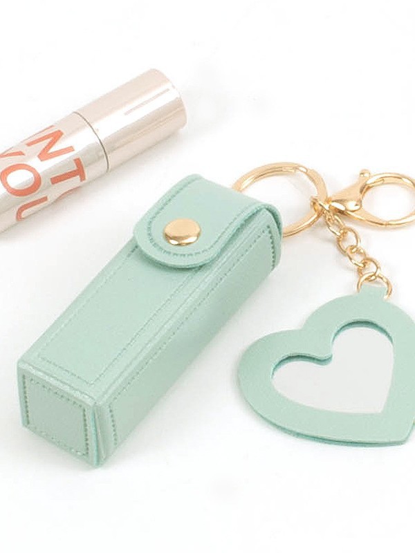 Mini Portable Lipstick Lipstick Bag Small Carry-On Cosmetic Bag Coin Purse Keychain Lipstick Mini Cosmetics Bag