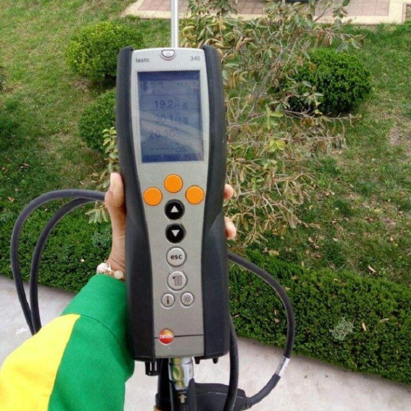 Industrial-Grade German Testo Testo350 Flue Gas Analyzer Is Available from Stock