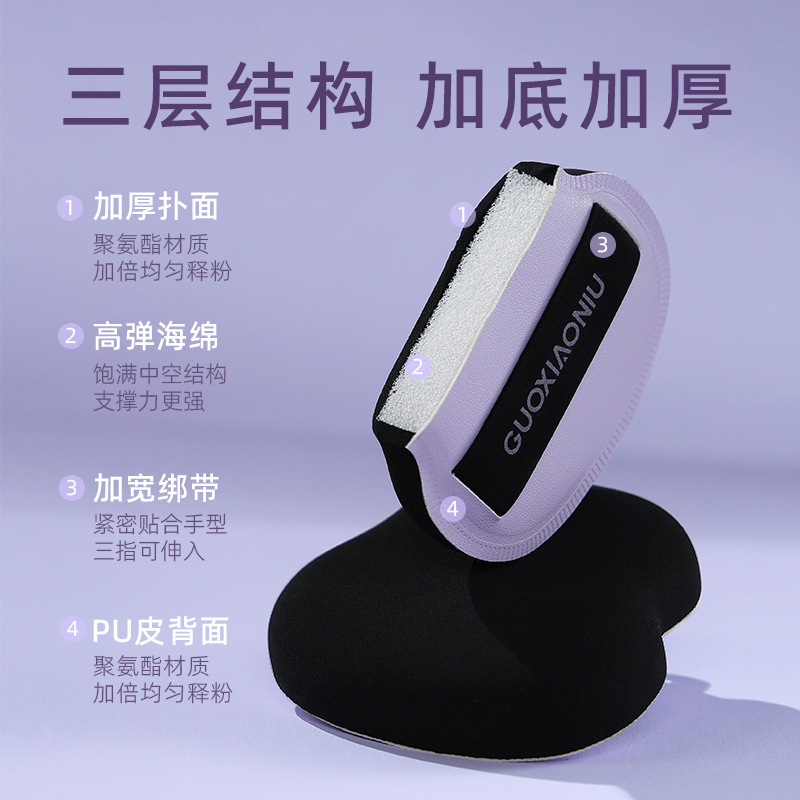 Guo Xiaoniu Rabbit Powder Puff Marshmallow Air Cushion Super Soft and Fit Liquid Foundation Makeup Sponge Wet and Dry