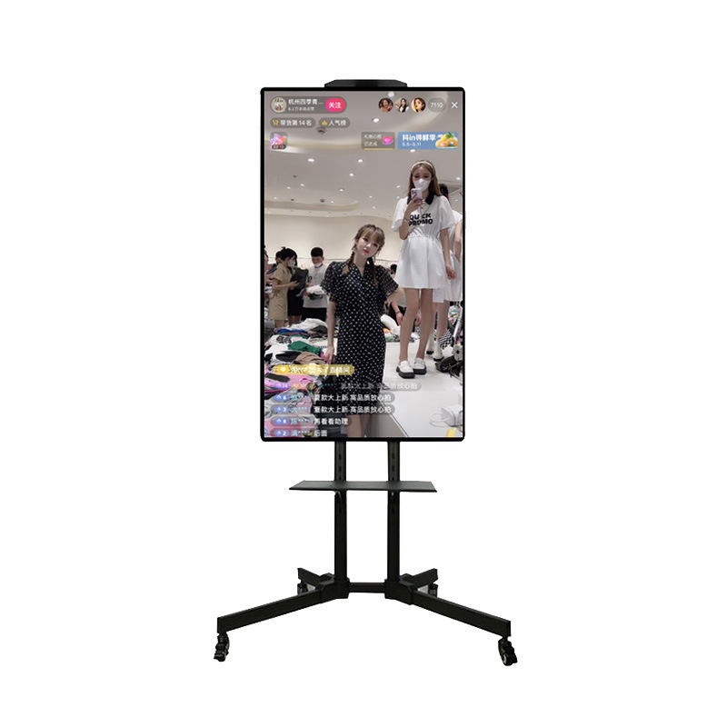 Tiktok and Kuaishou Same Style Live Touch All-In-One Machine High-Definition Wireless Projection Vertical Screen Display Interactive Live Broadcast Large Screen
