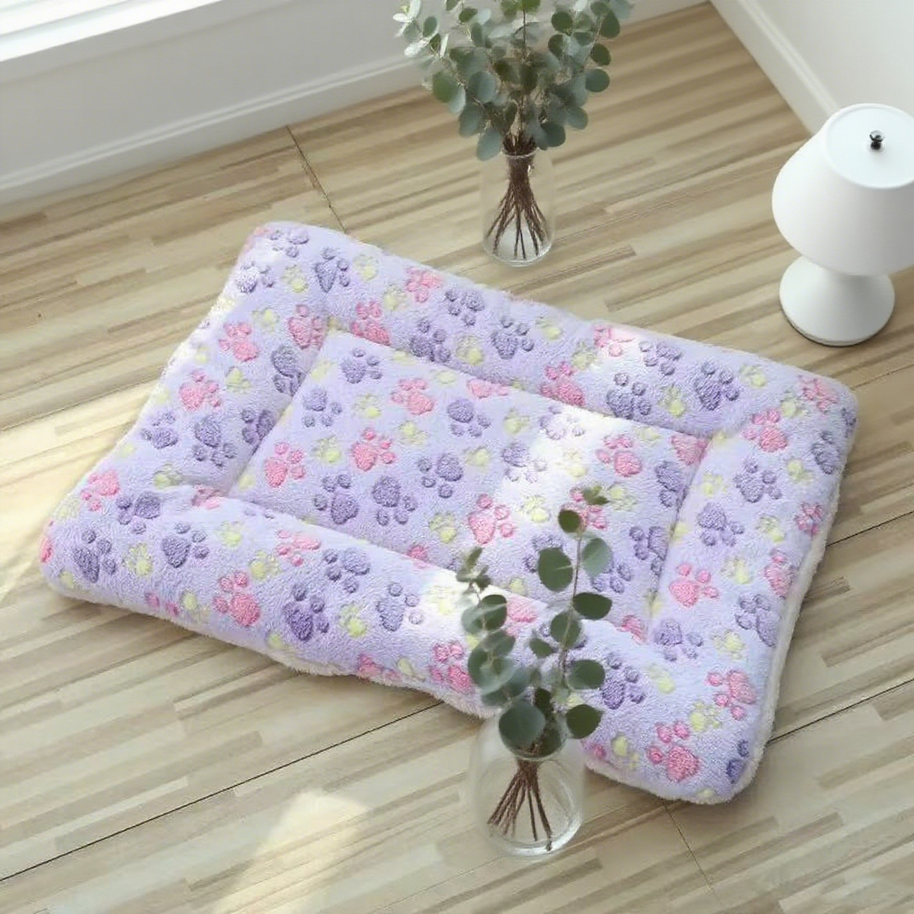 Cross-Border Pet Mats, Cat Nests, Dog Nests, Plush Pet Mats, Winter Warm Dog Nest Sleeping Mats, Pet Beds Wholesale