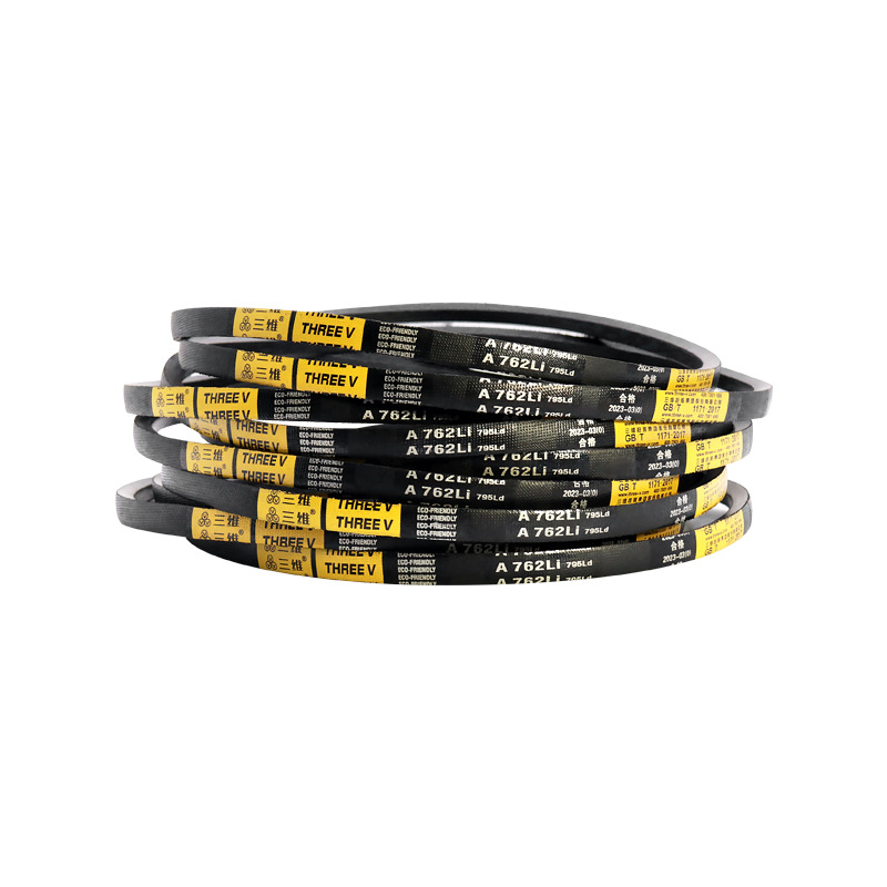 Three-Dimensional Rubber Industrial Triangle Belt Type a 400-2007 High-Speed Wear-Resistant Canvas Hard Wire Synchronous Transmission Belt