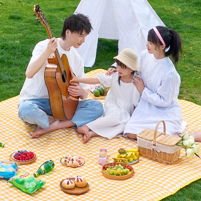 Factory wholesale picnic mat outdoor outing picnic cloth lawn mat camping moisture-proof tent mat beach picnic mat