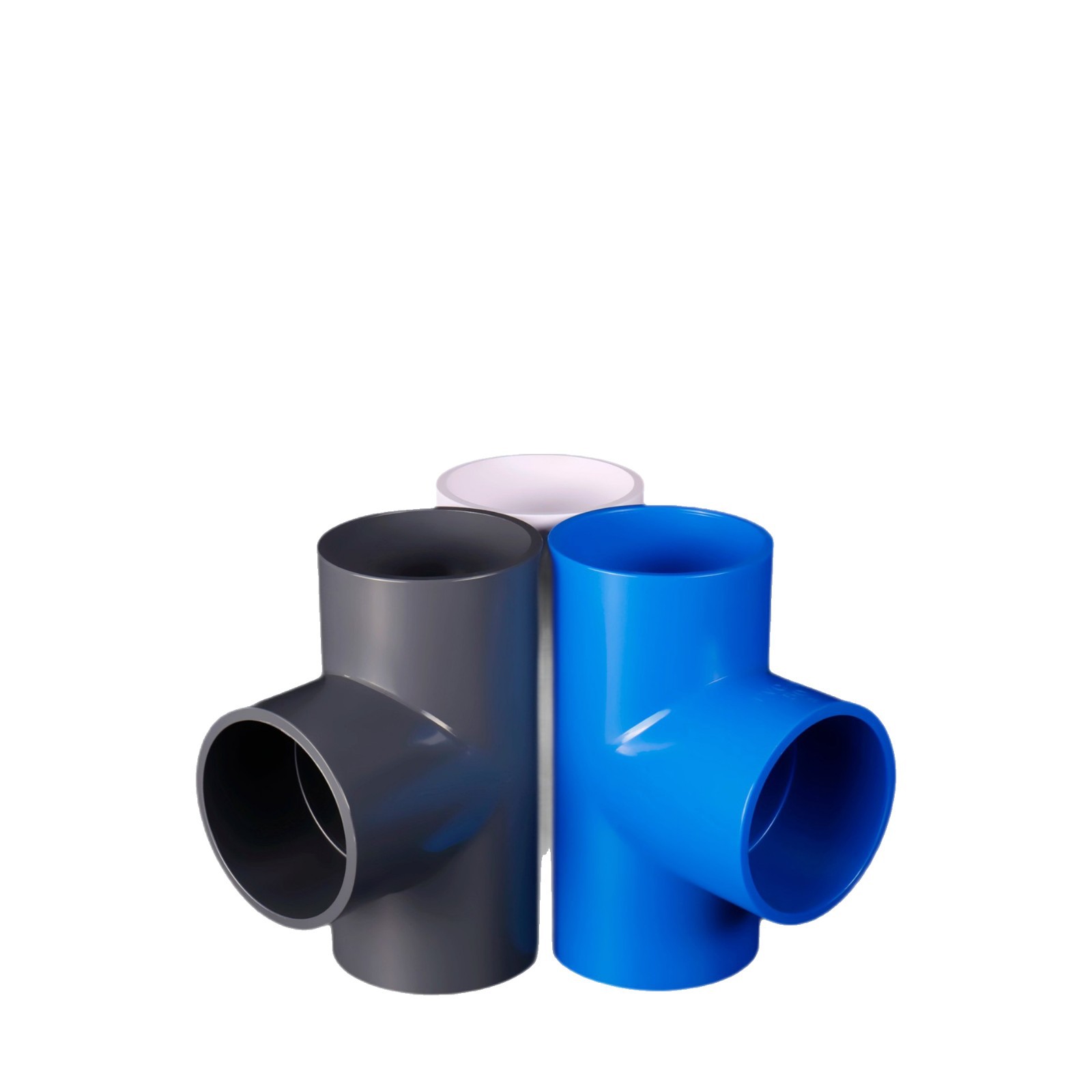 Pvc Water Supply Pipe Equal Diameter Tee Plane Straight Tee Water Pipe Fittings Accessories Manufacturer Wholesale 20/25/32/50