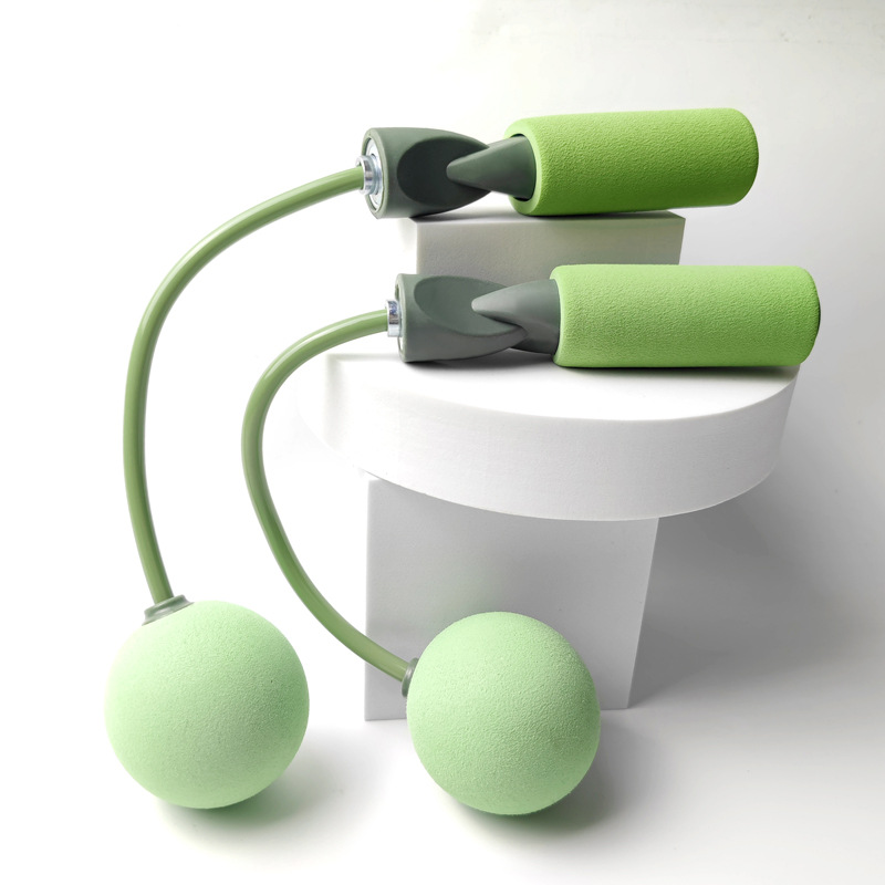 Cordless Skipping Rope Fitness Weight-Bearing Fat Burning Slimming Device Gravity Wireless Ball Adult Primary and Secondary School Students Special Training Skipping Rope