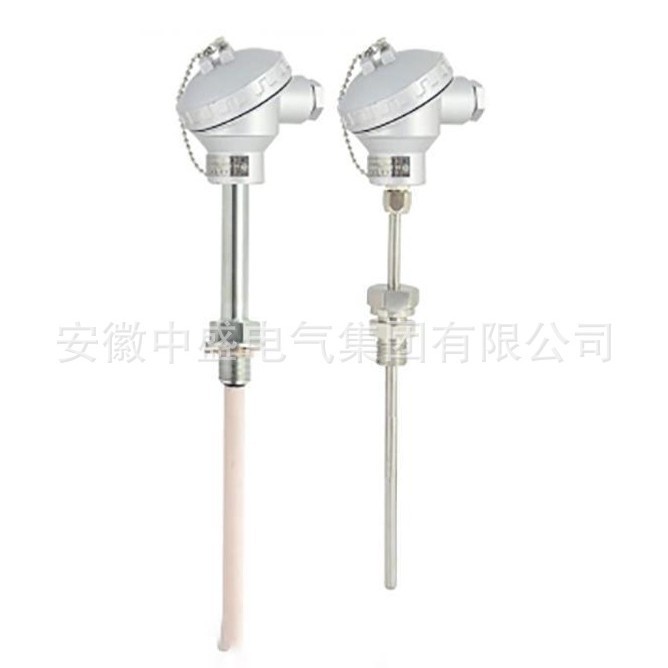 Wear-Resistant Thermal Resistance Wzpn2-230K-B Pt100 M27*2 Plug-In Depth 380mm Double Core Wear-Resistant