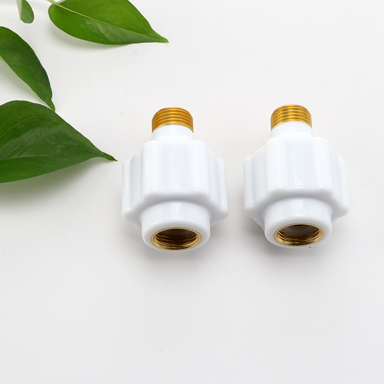 Factory Direct Sales Household Electric Water Heater Anti-electricity Wall Four-point Teeth Universal Anti-electricity Wall Isolation Wall Large Flow Anti-leakage