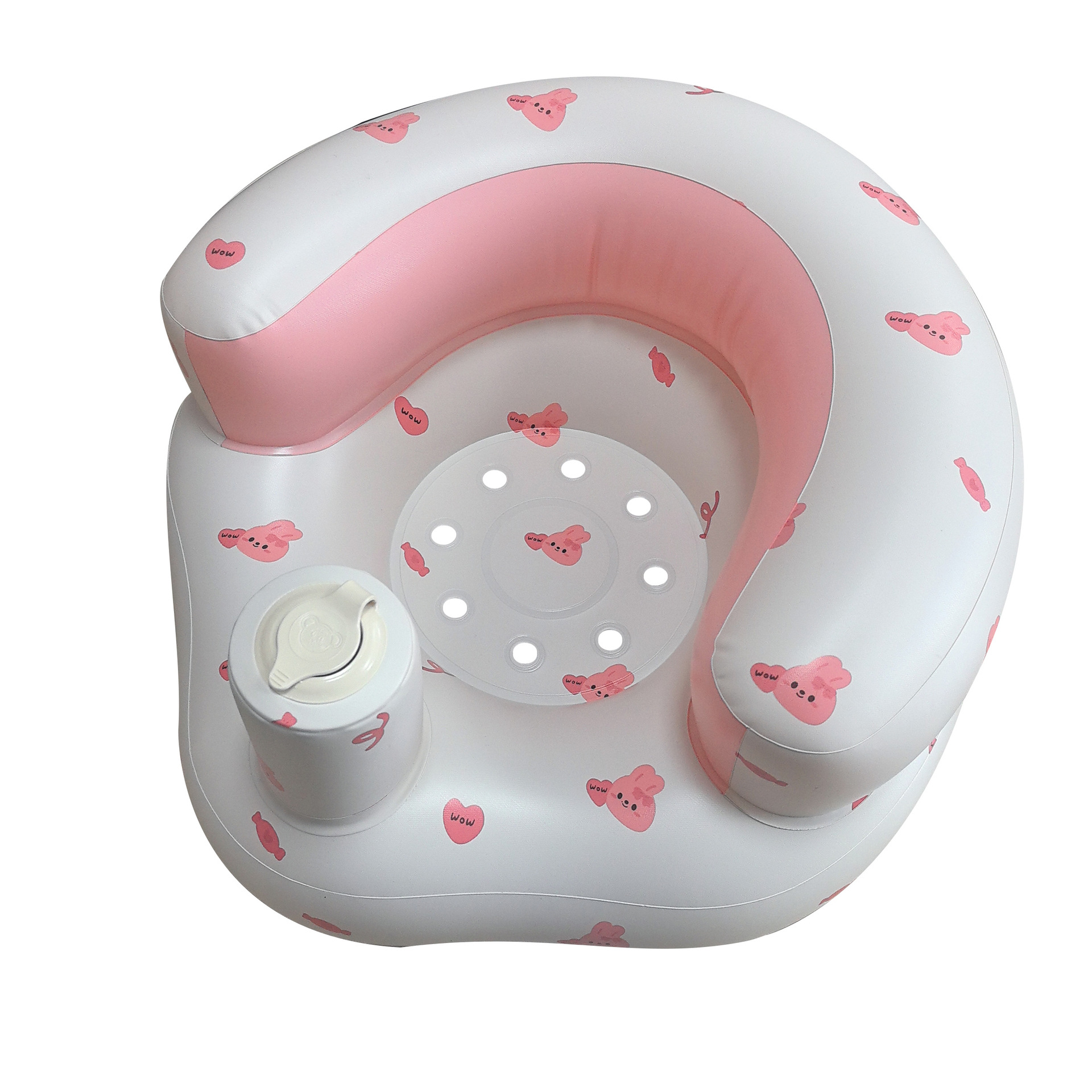 Factory Wholesale Spot Pvc Inflatable Learning Seat Training Anti-Fall Baby Sofa Inflatable Kidsren's Sofa Toys