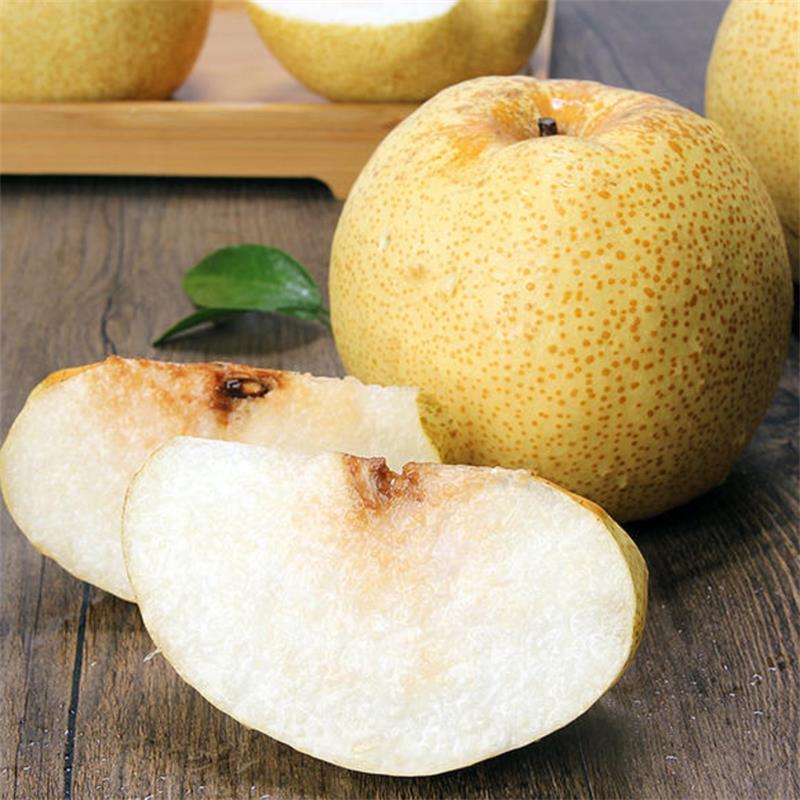 Dangshan Su Pear Seasonal Fresh Pear Fruit Fresh Green and Yellow Pear Whole Box Bag Su Pear Drop Shipping