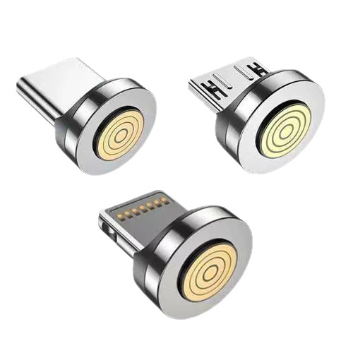 Strong Magnetic Charging Head Suitable for Apple Android Huawei Mobile Phone 7-Pin Seven-Touch Magnetic Data Cable Plug Connector Special Price