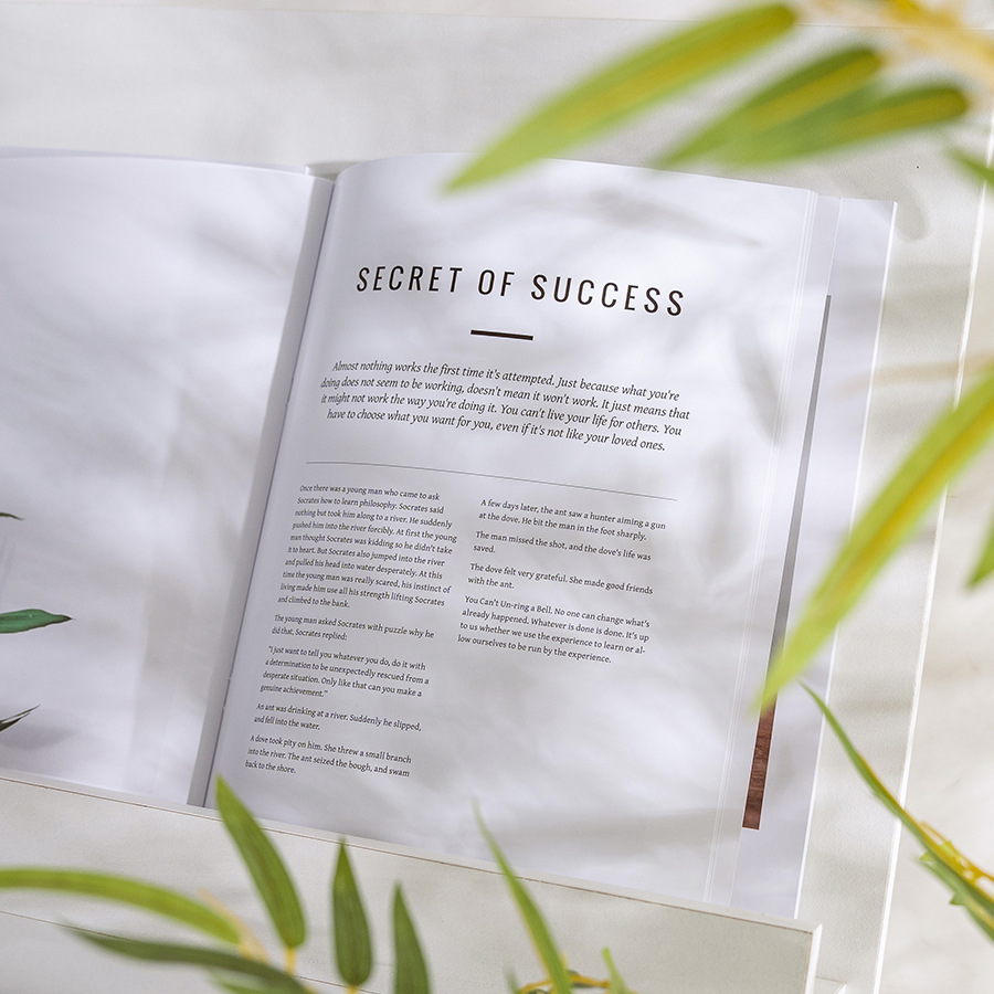 Ins Simple English Magazine Book Photography Props English Book Photography Background Model House Homestay Decoration