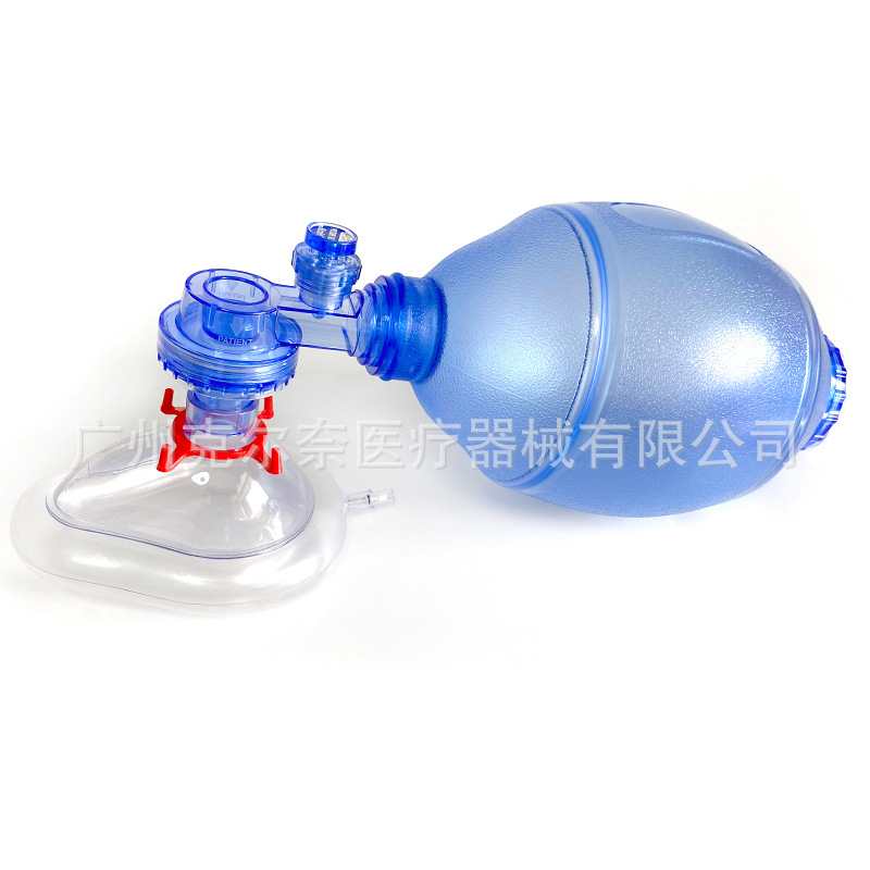 Simple respirator PVC Artificial resuscitator CPR First Aid Manual breathing airbag children adult respirator suit