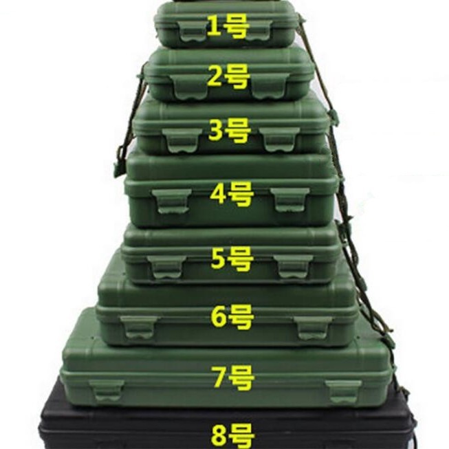 Flashlight universal plastic box can be used as LOGO stickers foreign trade gift box product packaging protection box with lanyard