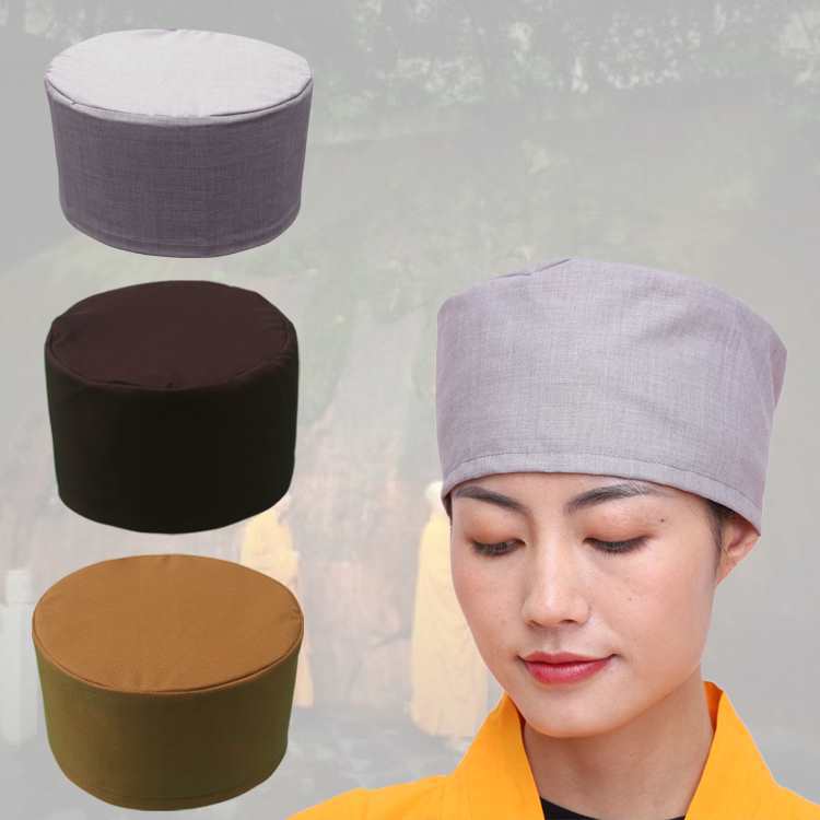 Шляпа монаха, шляпа мирянина, шляпа монаха, шляпа монахини, шляпа монаха, одна шляпа, коричневая, серая, желтая