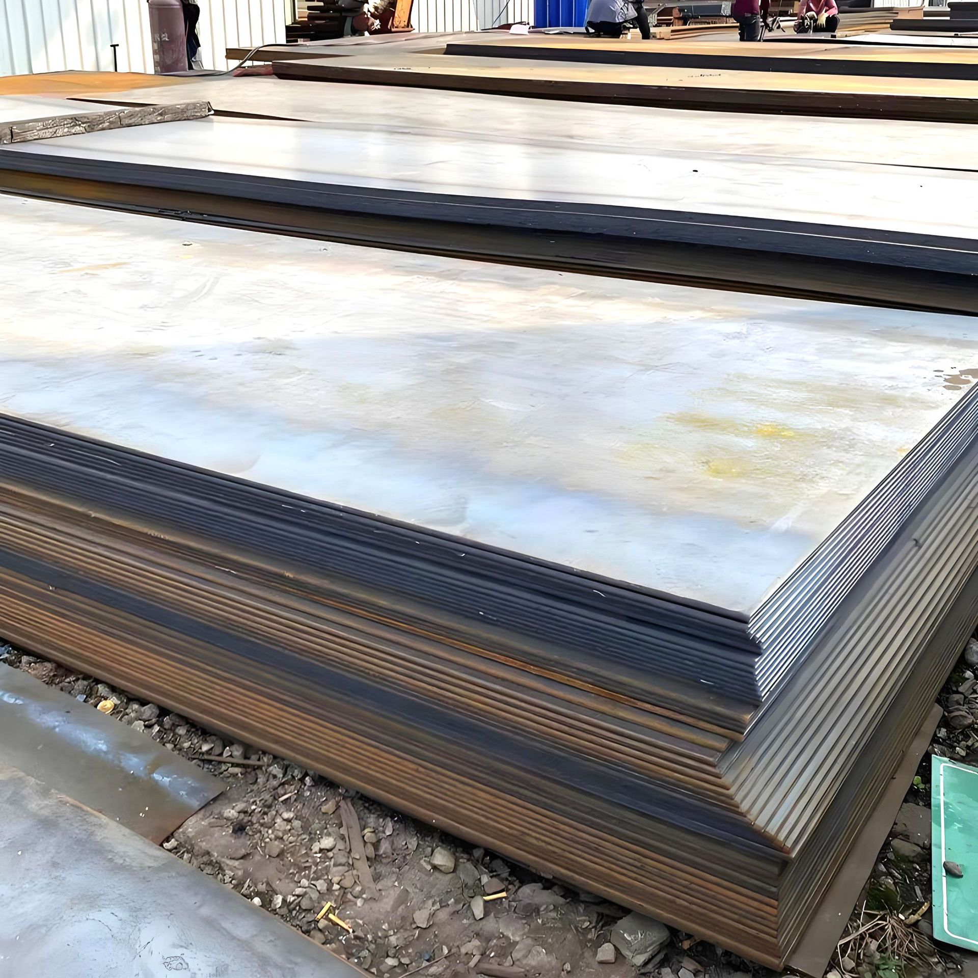 Kai Ping Wholesale Q235B Medium Thick Plate Hot Rolled Steel Plate Kai Ping Processing Hot Rolled Patterned Plate Carbon Steel Plate