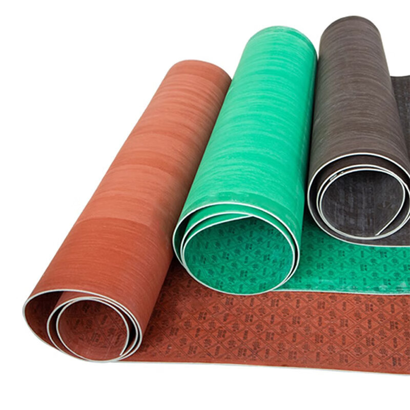 Wholesale Xb450 Asbestos Rubber Sheet Green Sealing Asbestos Pad Heat Resistant Oil Resistant Medium Pressure High Pressure Asbestos Sheet