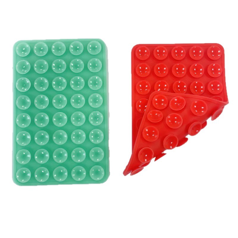 24 40 double-sided silicone suction cup stick mobile phone suction cup bracket thickened double-sided 80 48 round 19