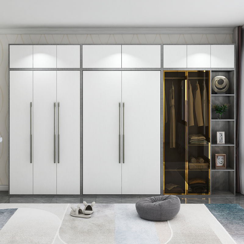 Книжный шкаф с встроенным многофункциональным шкафом, скрытый шкаф, складная кровать, двойной стол, для сна, учебный стенд, невидимая кровать