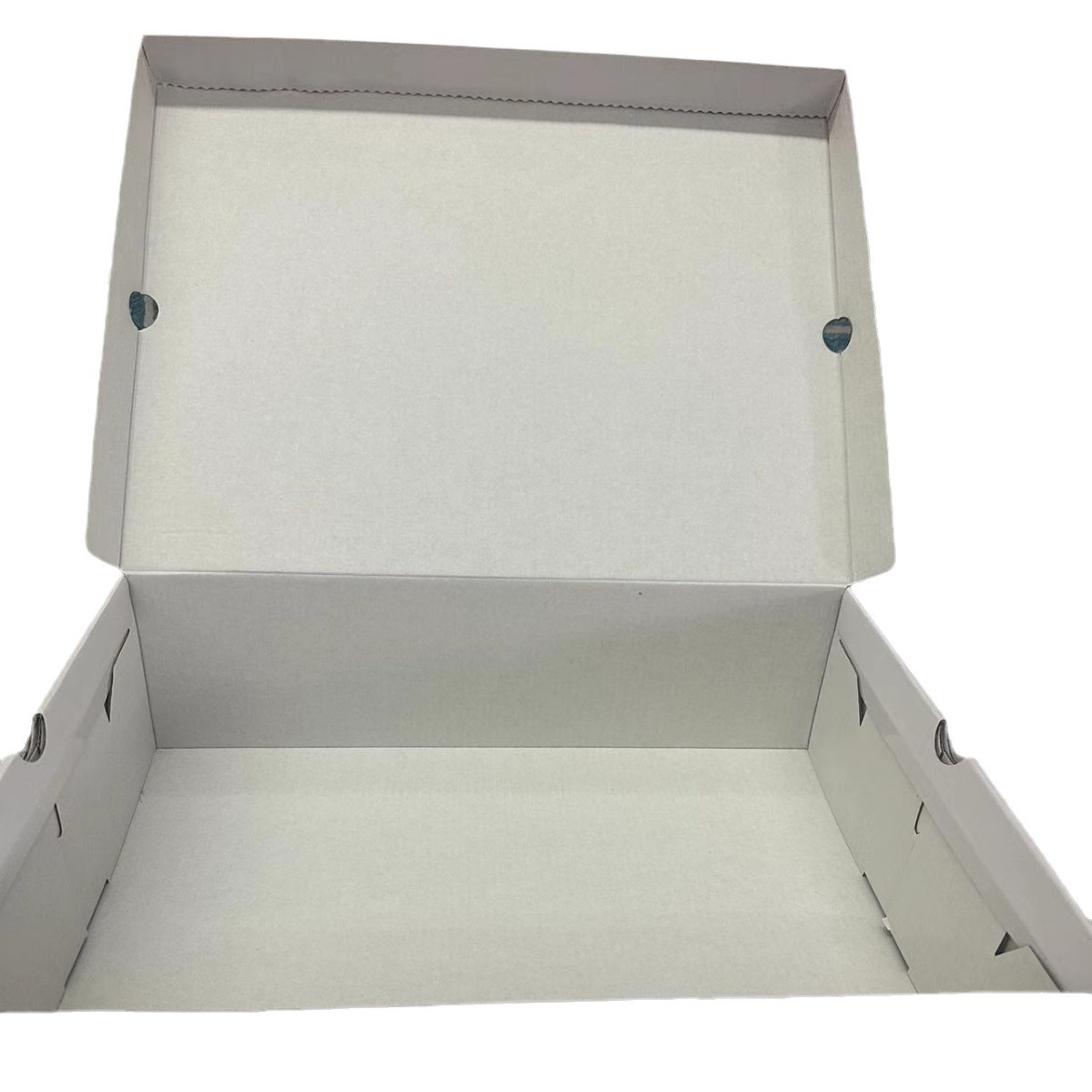 Expert Selection White Box Snow Boots Shoe Box High-Top Shoe Carton Semi-Finished Clamshell Corrugated Packaging Box Conjoined Box