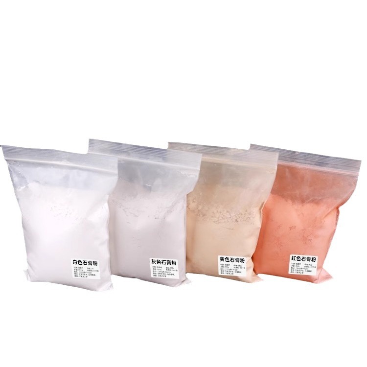 Gypsum Powder Wholesale Quick-Drying High-Strength Super-Hard Model Mold White Gypsum Art Sculpture Handmade DIY Gypsum Powder