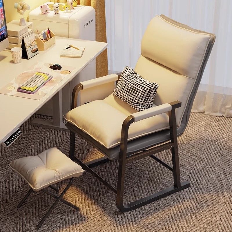 Computer Chair Home Comfortable Sedentary Backrest Chair College Dormitory Lazy Sofa Recliner Bedroom Study Seat