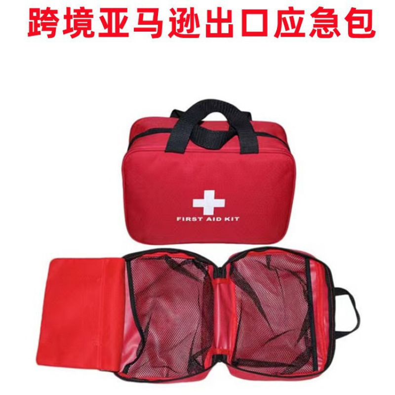 173-piece cross-border export TEMU large hand-carrying emergency bag medical rescue bag car emergency bag outdoor travel