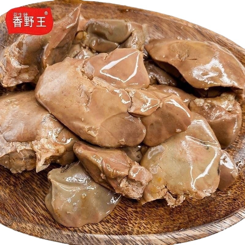 French-Style Spicy Vacuum-Packed Ready-To-Eat Marinated Goose Liver Snacks with Five-Spice Flavor