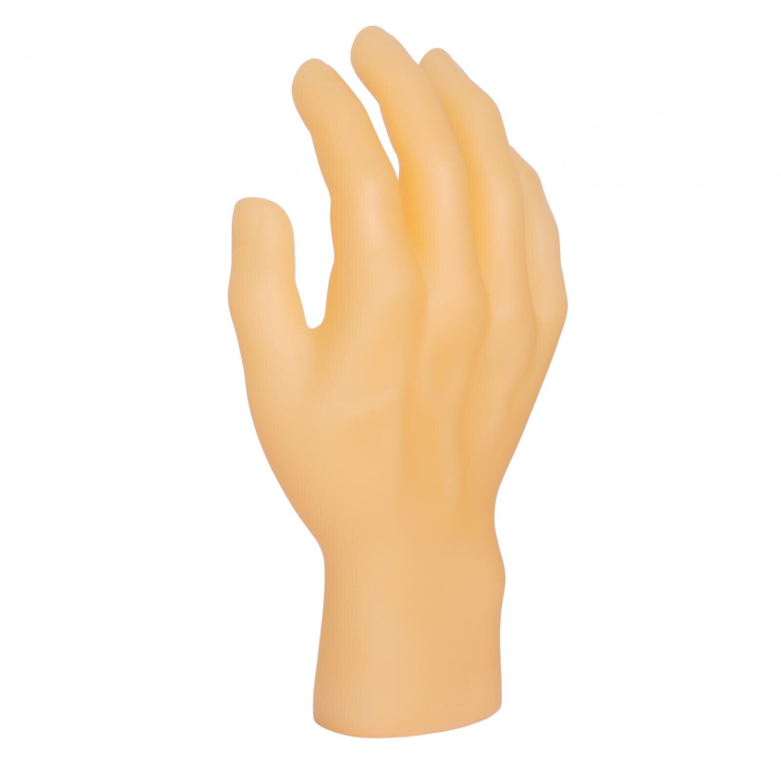 Hand Model Creative Display Female Hand Model Props Pvc Prosthetic Hand Display Props Photo Hand Model Artificial Small Curved Hand Model