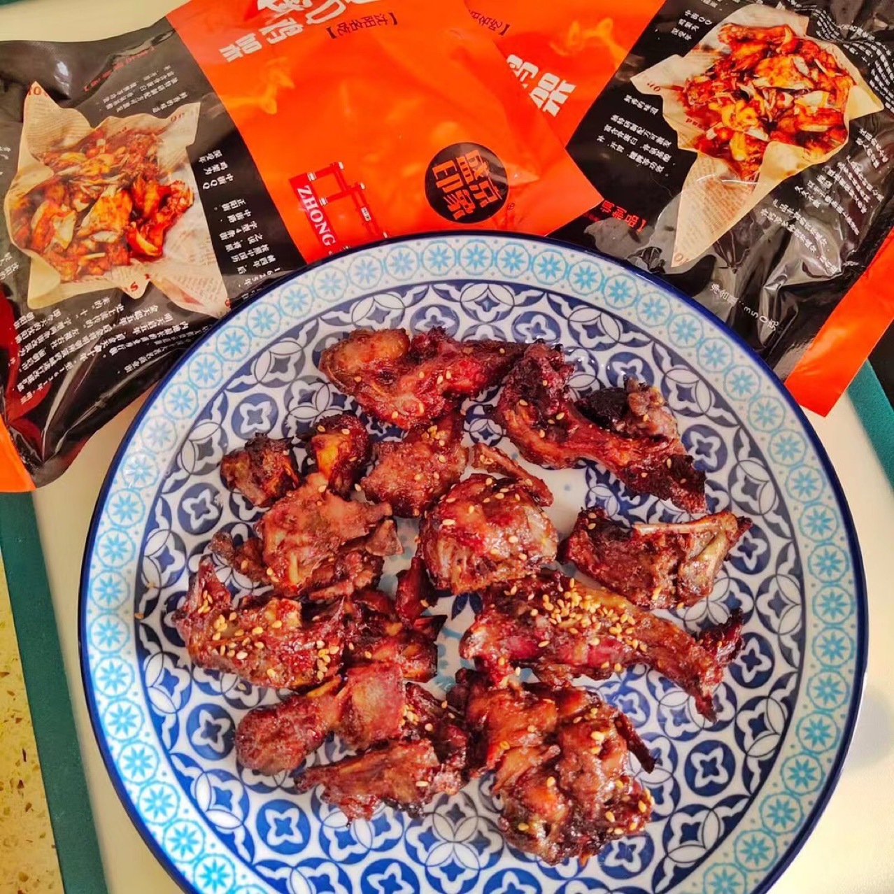 Shengjing Impression Zhongjie Qq Chicken Rack Shenyang Famous Eat Sweet Spicy Wholesale Group Purchase Commercial Fried Takeaway Use