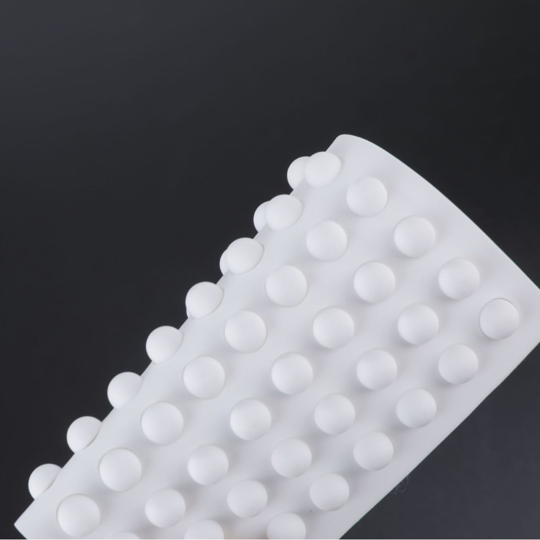 Customized 64-Key Keyboard Self-Adhesive Silicone Gasket Anti-Slip and Anti-Bump Adhesive Products 8*5 Multi-Color Optional