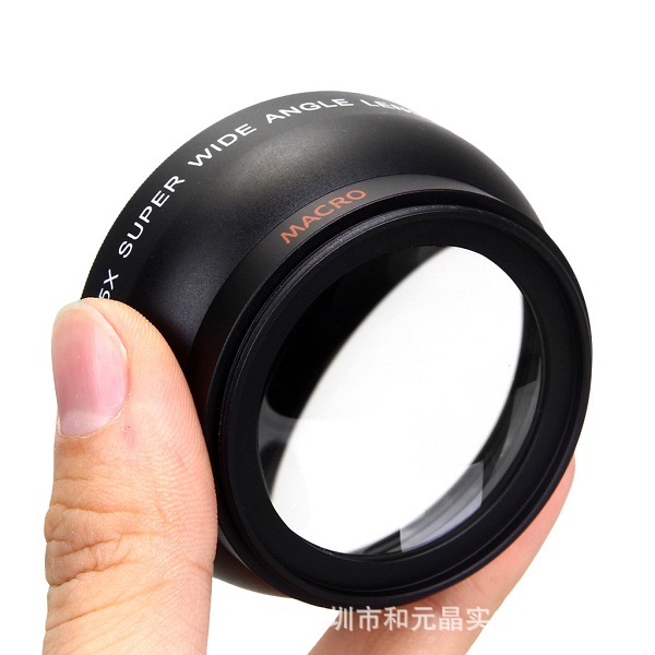 58mm 0.45X 0.45X Wide-Angle Lens Macro Lens Universal 58mm Micro Slr Lens Interface