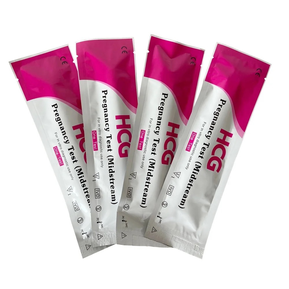 Cross-Border Export Foreign Trade English Pen Pregnancy Test Stick to Test Hcg Amazon Best-Selling Pregnancy Test Pen Hcg Midstream