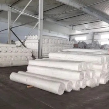 Filament Geotextile Road Engineering Maintenance Acupuncture Non-Woven Fabric Isolation Slope Protection Non-Machine Woven Polyester Non-Woven Fabric Wholesale