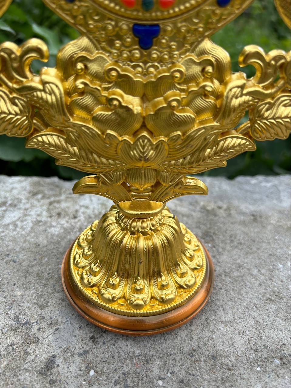 Tantric Falun Bao Combination Auspicious Eight Treasures Golden Wheel King Seven Political Treasures Eight Treasures Five Wonders of Desire Combination Eight Auspicious Ornaments