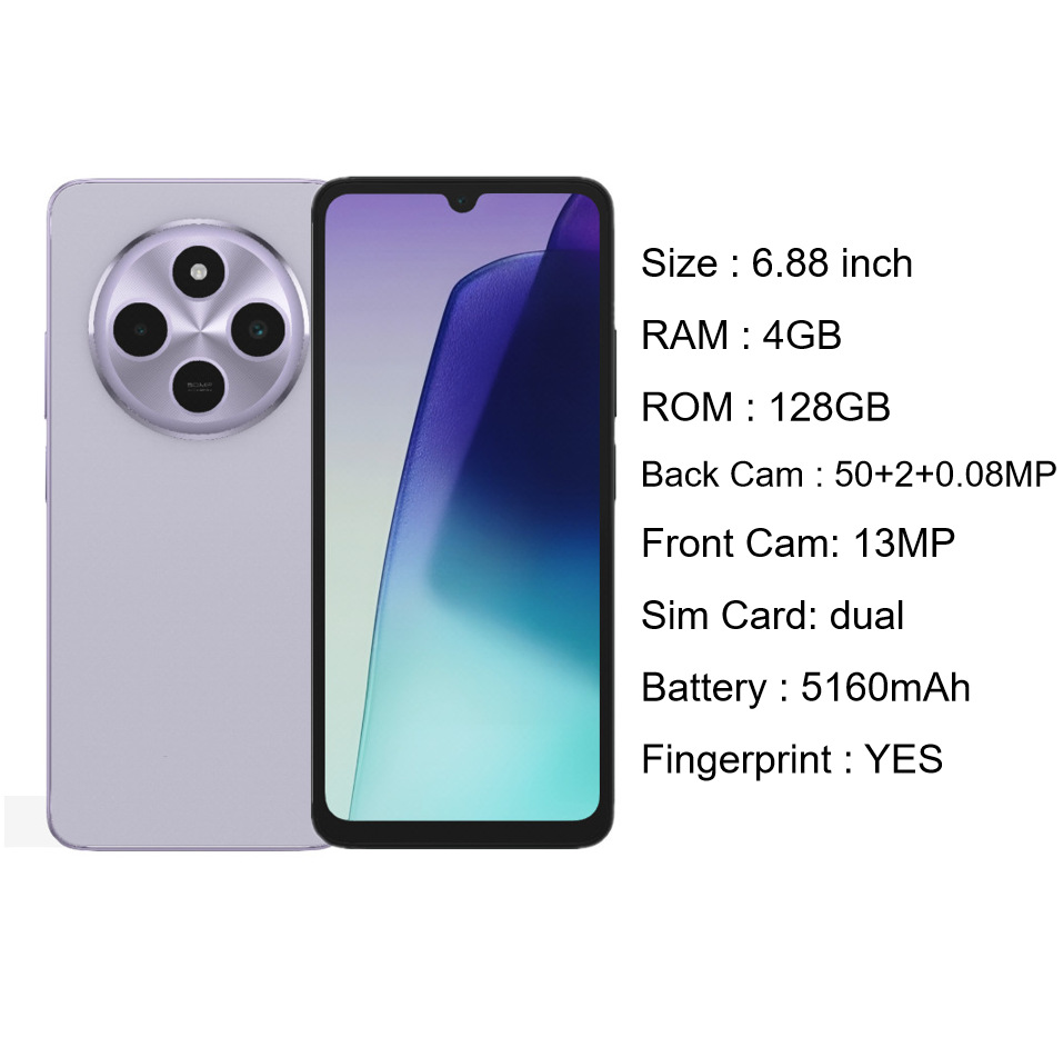 Cross-border exclusive for RED-MI 14C 128GB international version of the single cheap Android smartphone Google store