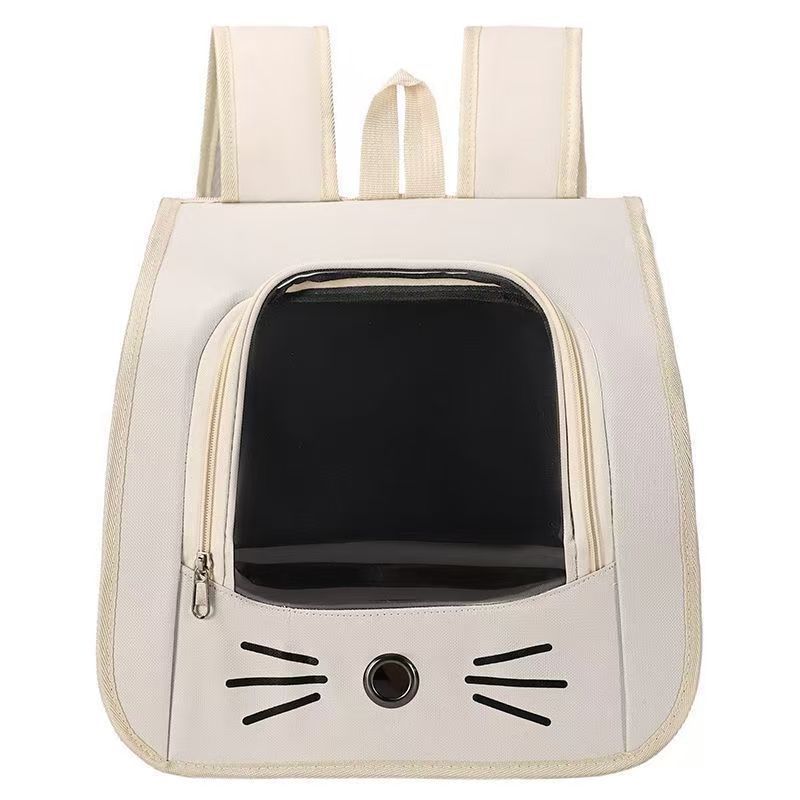 New Pet Carrier Bag for Cats and Dogs, Large Size, Easy to Clean, Double Shoulder, Portable, Foldable, Breathable for Travel