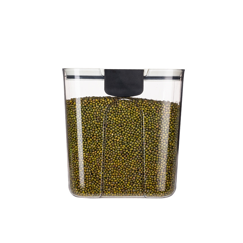 Sealed jar grain storage box kitchen nut bean grain vacuum sealed moisture-proof storage jar new four-piece set