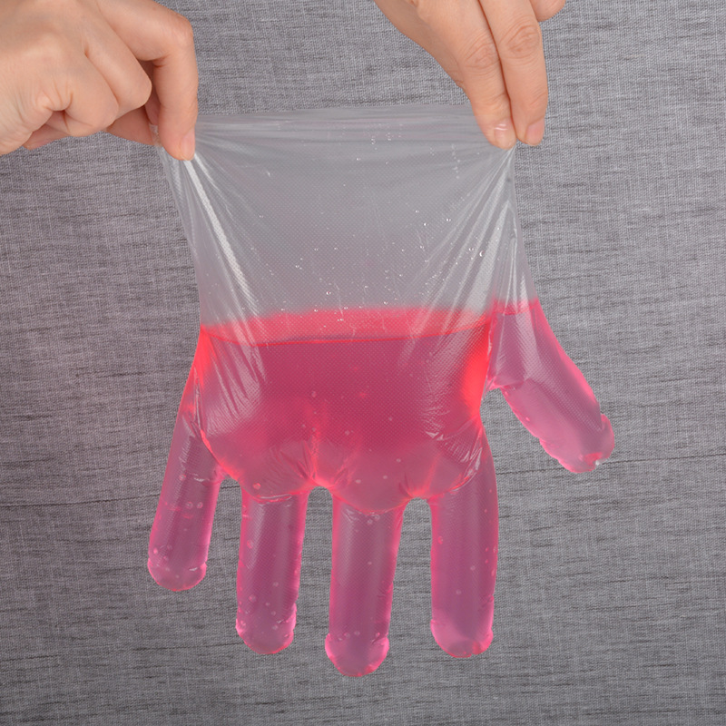 Disposable Gloves Plastic Edible Transparent Food Thickened Catering Lobster Film Protective Household Hand Film Wholesale