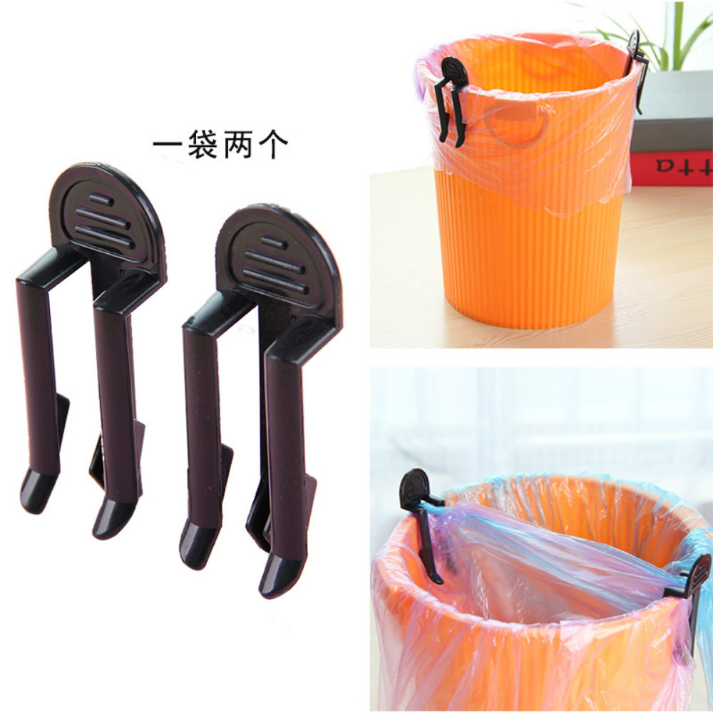 Trash bin clip Garbage bag fixing clip holder buckle edge device creative garbage bag non-slip clip bucket edge clip buckle