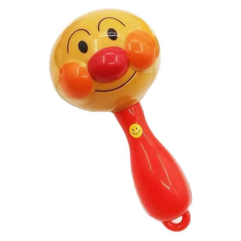 Hand Rattle Sand Hammer Baby Gift Anpanman 2 Rattle Soothing Toy Baby Can Chew Hands 0 to 1 Years Old 3