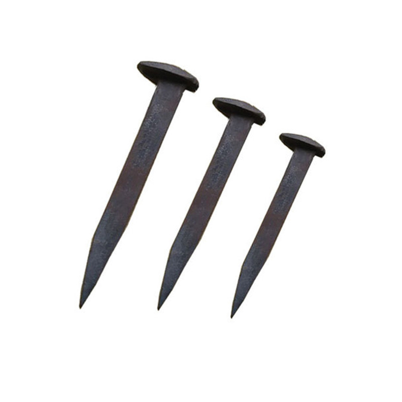 Mining Railway Nails, Pillow Wood Road Nails, Handmade Road Nails, Padding Road Nails, Machine-made Road Nails 12-16