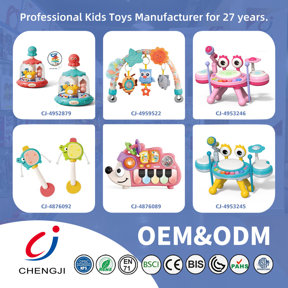 Amazon's Hot New Product Early Education Digital Jazz Drum Piano Music Toy 2-Color Mixed Family Interaction