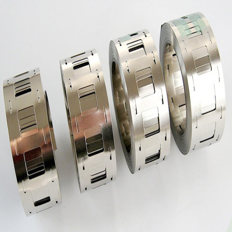 21700 Lithium Battery Nickel Strip 1P-6P Port Type Punched Nickel Strip Nickel Plated Steel Strip Power Battery Connection Soldering Piece